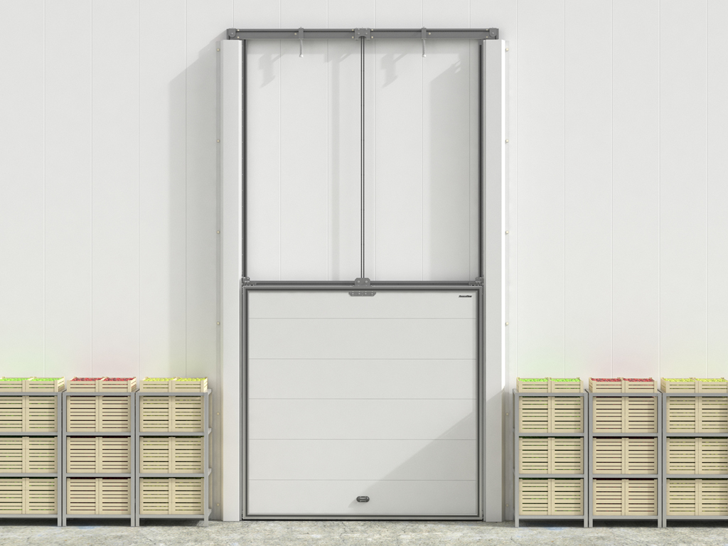 Vertikal ko‘tarilish muzlatgich xonalarining foydali maydonini tejashga imkon beradi.